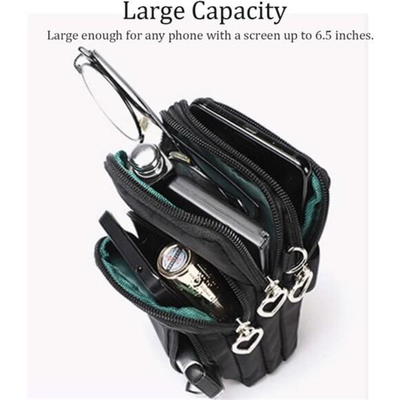 Outdoor Sweat-Proof Running Armbag Cross-Body Shoulder Casual Wallet Purse - Picture 2 of 8